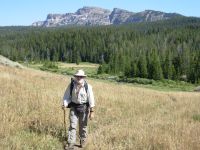 Entering the Teton Wilderness